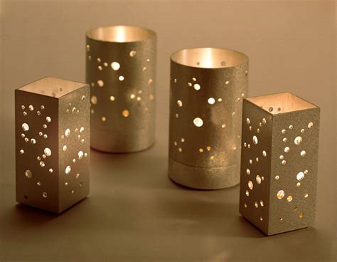 Tin Candle Holders Candle Holder Decor Tin Candle Holders Diy