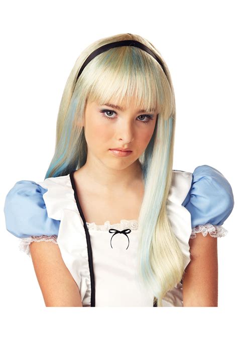 alice wonderland wig alice in wonderland costume accessories lace hair costume wigs alice