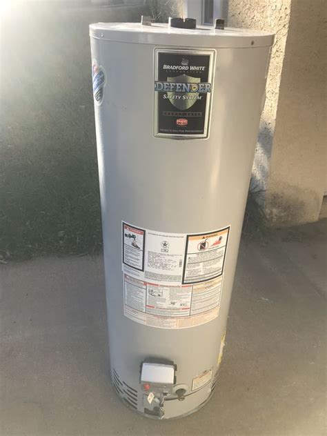 Bradford White 40 Gallon Tall Gas Hot Water Heater Can Be Installed