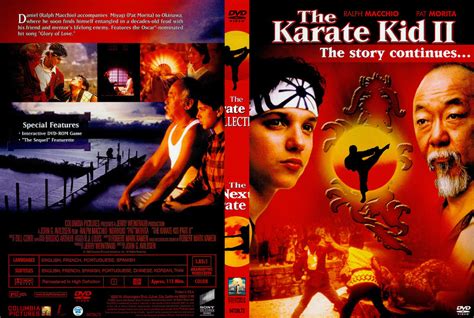 Get ready to walk the path of karate kido! Karate Kid II v2 - TV DVD Custom Covers - 349Karate Kid II ...