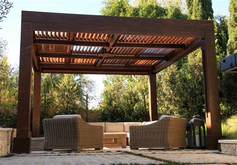 Toja grid has created the ultimate diy furniture solution with the same simple approach as the pergola kits. Modern Louvered Garden Pergolas, Custom Made from Redwood