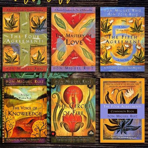 Book The Four Agreements The Mastery Of Love The Fifth Agreement The