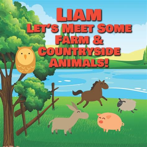 Personalized Books For Kids Liam Lets Meet Some Farm