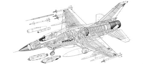 Sukhoi Su 35 Cutaway Drawing In High Quality 06E