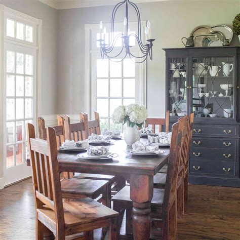 20 Modern Farmhouse Dining Rooms That Will Transport You To The Countryside