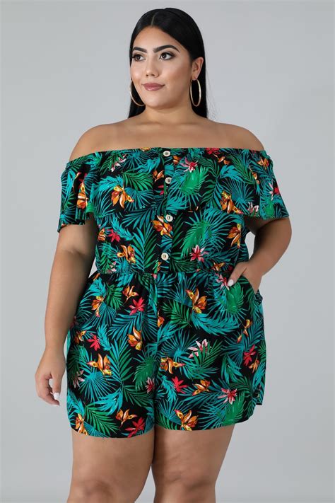 Https://techalive.net/outfit/plus Size Tropical Outfit