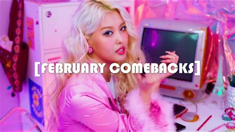 A Little February Review February Kpop Comebacks Youtube