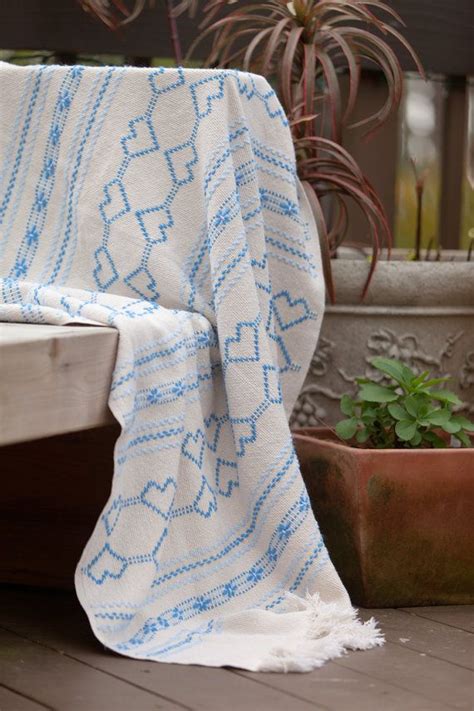 Vintage Swedish Blanket Monks Cloth Swedish Weaving Blanket Etsy