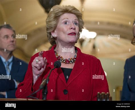 United States Senator Debbie Stabenow Democrat Of Michigan Makes