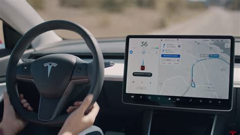 Tesla S Full Self Driving Technology Can Be Seen In Action I