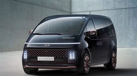 Hyundai Staria MPV Revealed With Futuristic Design Ahead Of Global Debut