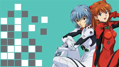 Download Asuka Langley Sohryu Rei Ayanami Anime Neon Genesis Evangelion Hd Wallpaper