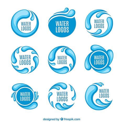 Premium Vector Water Logos