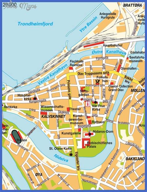 Map Of Trondheim