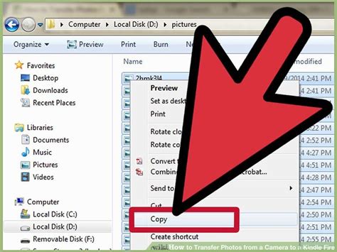 How to download pictures from camera to computer (for beginners) despite of the popularity of mobile device and digital camera, computer is still the best platform for viewing and organizing pictures. How to Transfer Photos from a Camera to a Kindle Fire: 13 ...