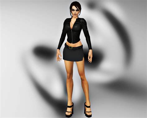 Black Skirt Lara By Darkkitzune87 On Deviantart