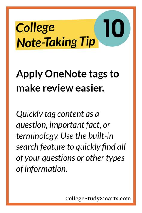 14 Quick And Effective Note Taking Tips College Study Smarts