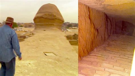 Scientists Were Shocked To Find These Secret Hidden Chambers In The Sphinx Youtube Sphinx