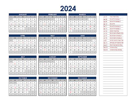 Calendar 2024 Uae Holidays - Calendar 2024 Ireland Printable