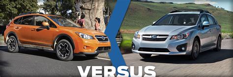 New 2014 Subaru Impreza Vs Xv Crosstrek Comparison Puyallup Wa