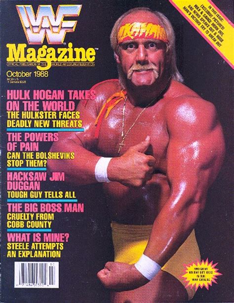 October 1988 Hulk Hogan Wwf Hulk Hogan Wwf Superstars