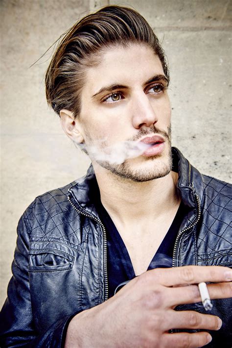 hot guys smoking man smoking leather outfit leather jacket men smoking cigarettes cigarette
