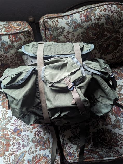 1965 Vietnam War Backpack Tropical Rucksack X Frame Usmc Issued March