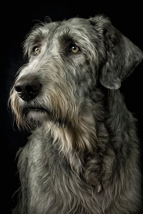 Irish Wolfhound Pedigree Pet Dog Breed Photograph By Matthew Gibson