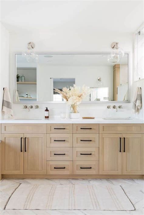 Oak Wood Bathroom Cabinets Semis Online