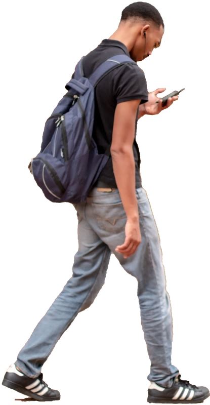 Download Picture Backpack Walking People Png Transparent Png