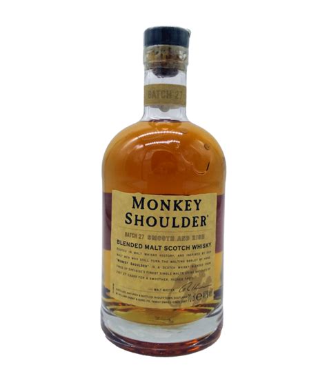 Whisky Ecossais Monkey Shoulder Blended Batch 27 40 700 Ml