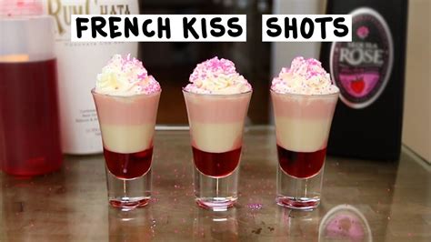 Create the perfect rose quartz cocktail by combining don julio blanco tequila with rose water mixed with sparkling water & strawberries or raspberries. French Kiss Shots | Recipe | Tipsy bartender, Jello shot ...