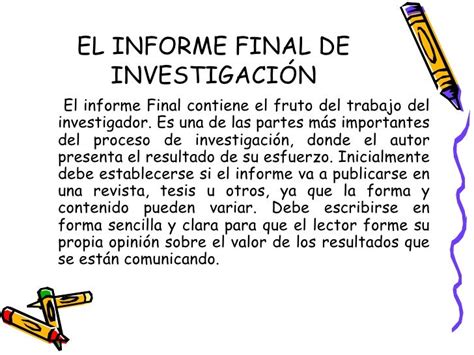 Clase 3el Informe Final Estructura