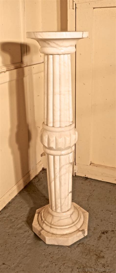 19th Century French Marble Illuminated Torchere Antiques Atlas