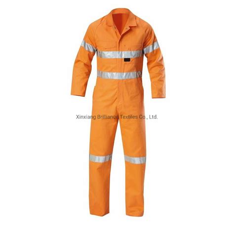 Men′s Coverall For Workers 100 Cotton Safety Flame Fire Retardant