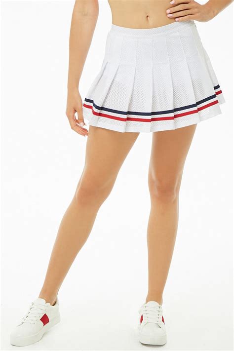 White Pleated Tennis Skirt White Pleated Tennis Skirt