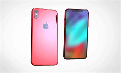 Gorgeous Concept Imagines A Productred Iphone X