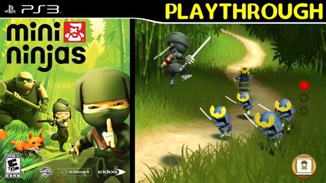 Mini Ninjas Ps3 Playthrough 1080p Original Console No