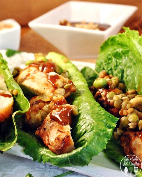 Grilled Chicken Lettuce Wraps Like Mother Like Daughter