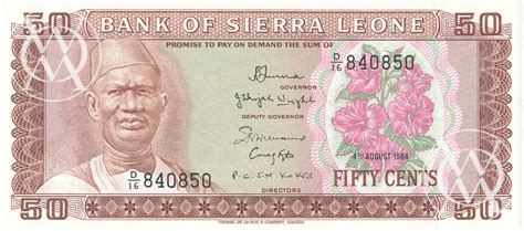 Sierra Leone Pick 4e 50 Cents