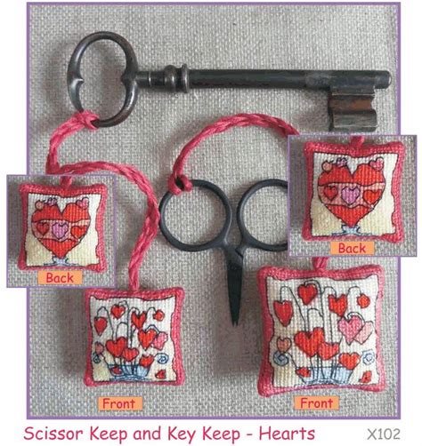 44337 countyline rd., columbiana, oh 44408. Hearts Scissor Keep + Key Keep, designed by Michael Powell ...
