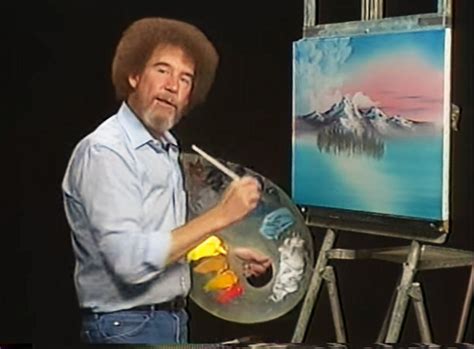 Bob Ross Curly Hair Was Actually Straight Why He Got A Perm