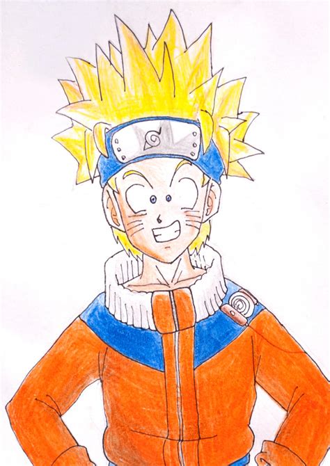 Naruto Dragon Ball Character By Krizeii On Deviantart