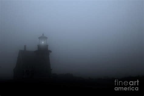 Lighthouse In Fog Photograph By Diane Diederich Fine Art America