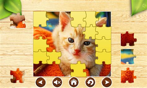 Cat Jigsaw Puzzles Cute Brain Games For Kids Free For Android Apk