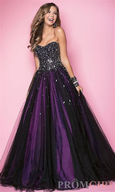 Sparkly Purple Prom Dress Styles Pinterest