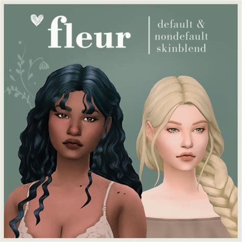 Fleur Skinblend At Flowermilk Sims 4 Updates