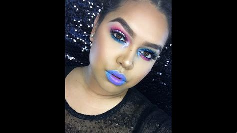 Cotton Candy Makeup Look Youtube
