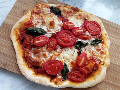Homemade Margherita Pizza Rfood