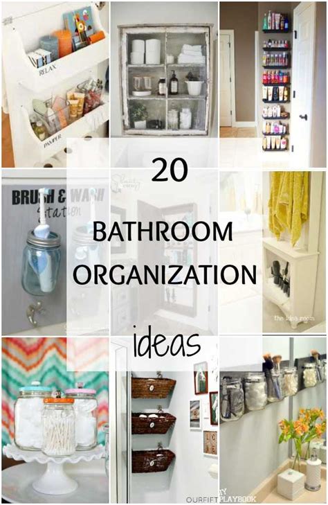 To help you with that we've gathered a tremendous amount of practical bathroom organization ideas. Bathroom Organization Ideas + Hacks - 20 Tips To Do Now!